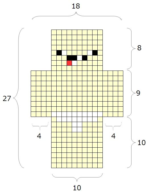 アイロンビーズでミスター赤ちゃん 作り方 図案を公開 わすろぐ