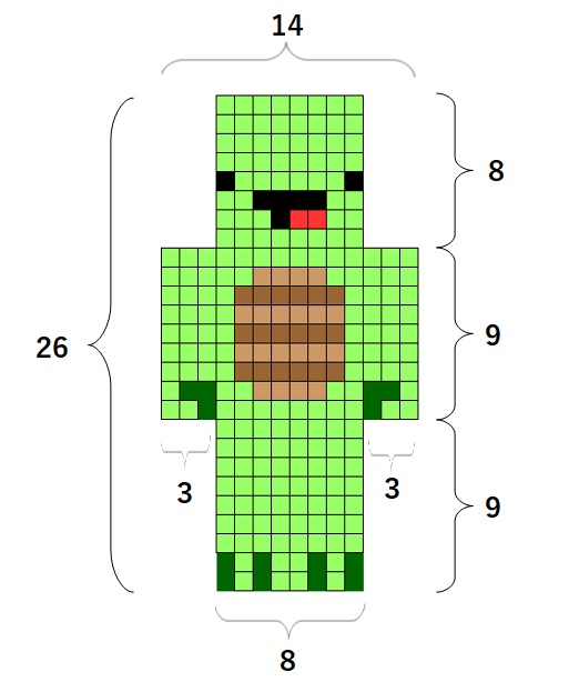 アイロンビーズでマイッキー まいぜんシスターズ マイッキースキン 作り方 図案を公開 わすろぐ アイロンビーズでマイッキー まいぜんシスターズ マイッキースキン 作り方 図案を公開 わすろぐ
